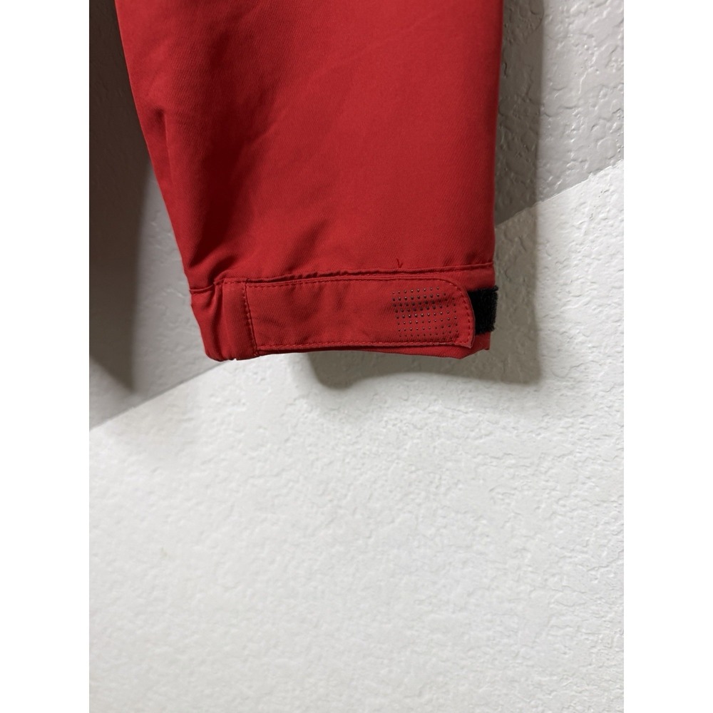 Nike Men Red Golf Windproof 1/2 Zip Pullover Jacket XL Breathable 333111 - Picture 6 of 11
